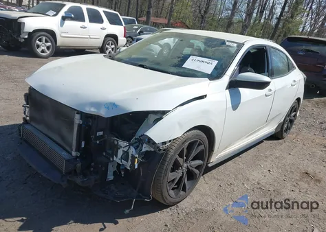 2017 Honda Civic Sport из США, поврежденный, VIN SHHFK7H41HU403534